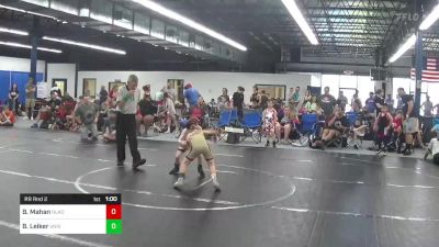 50 lbs Rr Rnd 2 - Blaise Mahan, Gladiators vs Bryce Leiker, University WC