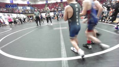 49 lbs Consi Of 8 #1 - Beau Bloyed, Carl Albert vs Logan Allen, Newcastle Youth Wrestling