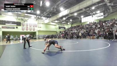 145 lbs 3rd Place Match - Farrah Marquez, BIRMINGHAM vs Ruby Jasso, PANORAMA