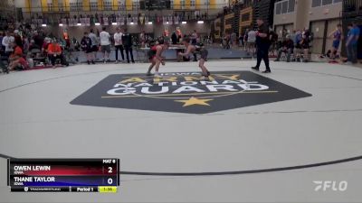 119 lbs Round 2 - Owen Lewin, Iowa vs Thane Taylor, Iowa