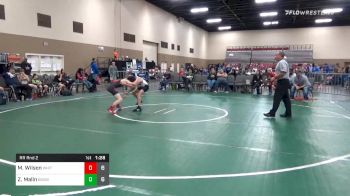 Prelims - Michael Wilson, Whitted Grey (TX) vs Zachary Malin, Badgerway White (WI)