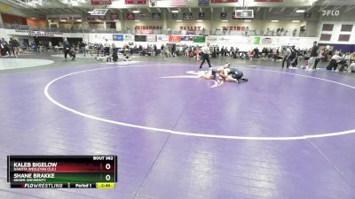 174 lbs Cons. Round 1 - Shane Brakke, Keiser University vs Kaleb Bigelow, Dakota Wesleyan (S.D.)