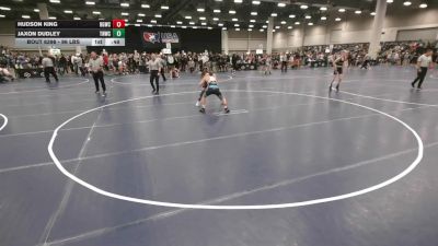 96 lbs Cons. Rd Of 32 - Jaxon Dudley, Top Notch Wrestling Club vs Hudson King, Big Game Wrestling Club