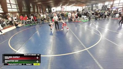 65 lbs Cons. Round 1 - Brigston Kay, JWC vs Holden Zufelt, Uintah