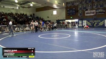 145 lbs Champ. Round 2 - Timothy Burke, Channel Islands vs Ian Buckley, Santiago Corona