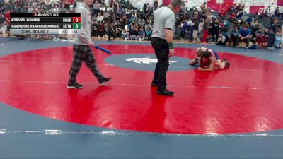 165 lbs Cons. Round 2 - Guilherme Vilaverde Araujo, Eatonville vs Steven Gomes, Onalaska