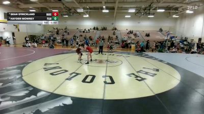 150 lbs Semifinal - Sean Strickland, Lewisville Marcus vs Hayden Mowrey, Plano
