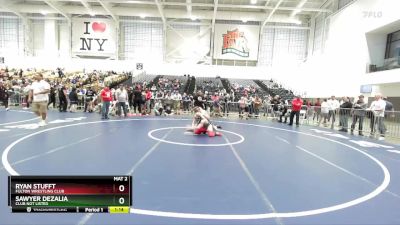 120 lbs Quarterfinal - Ryan Stufft, Fulton Wrestling Club vs Sawyer DeZalia, Club Not Listed