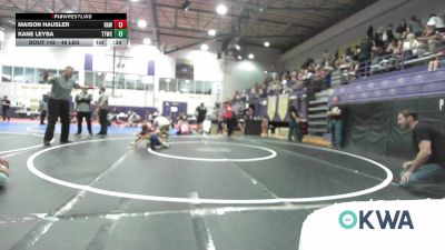 49 lbs 3rd Place - Maison Hausler, Raw Wrestling Club vs Kane Leyba, Team Tulsa Wrestling Club