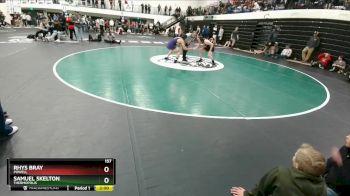 157 lbs Champ. Round 2 - Rhys Bray, Powell vs Samuel Skelton, Thermopolis