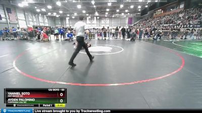 63 lbs Champ. Round 2 - Ayden Palomino, Toppenish USA WC vs Yanniel Soto, Mat Demon WC