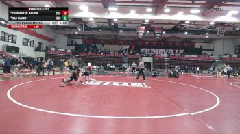 149 lbs 7th Place Match - Donavon Allen, SIUE vs Eli Carr, Brown