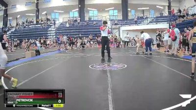 55 lbs Quarterfinal - John Petrovcik, NBWA vs Zachary Fisher, Troup