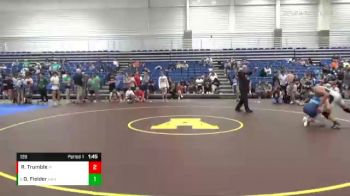129 lbs Cons. Round 6 - David Fielder, Hanover-Horton vs Rider Trumble, Elite Training Center