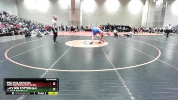 215 lbs Semifinal - Jackson Rotterman, St. Pius X (Kansas City) vs Michael Novero, Creighton Preparatory School