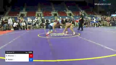 170 lbs Round Of 16 - Omaury Alvarez, Georgia vs Rocco Welsh, Pennsylvania