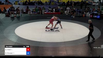 150 lbs Cons 32 #2 - Gavin Hoerr, IL vs Brody Musser, PA