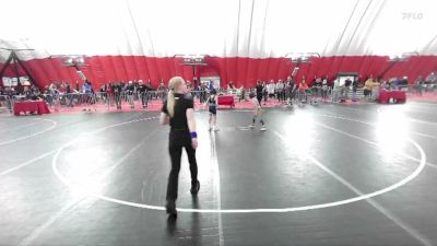 63 lbs Round 5 - Malaki Henry, LAW vs Hayes LaRosa, Port Washington Piranha Wrestling Club
