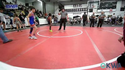 64 lbs Rr Rnd 3 - Lincoln Laskey, R.A.W. vs Hollis Thomas, Wagoner Takedown Club