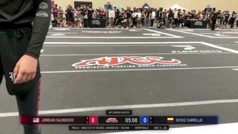 Jordan Saunders vs Rosie Carrillo 2025 ADCC Orlando Open/Youth Trials