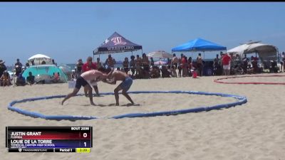 80 kg Quarterfinal - Louie De La Torre, Temescal Canyon High School Wrestling vs Justin Grant, Florida