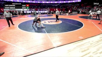 2A 157 lbs Semifinal - Wyatt Medlin, Washington vs Nate Sanchez, Chicago (St. Ignatius)