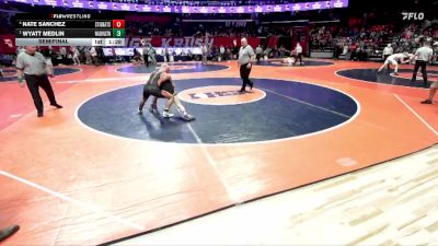 2A 157 lbs Semifinal - Wyatt Medlin, Washington vs Nate Sanchez, Chicago (St. Ignatius)