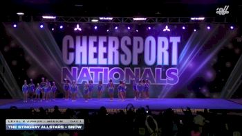 The Stingray Allstars - Snow [2026 L2 Junior - Medium Day 1] 2026 CHEERSPORT National All Star Cheerleading Championship