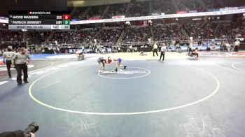 II-145 lbs Champ. Round 2 - Patrick Grimsey, Lowville vs Jacob Magiera, Beekmantown