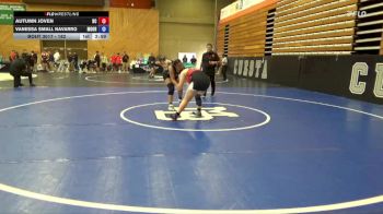 182 lbs Round 2 - Autumn Joven, Bakersfield College vs Vanessa Small Navarro, Moorpark College