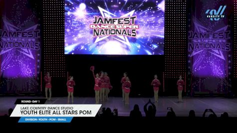 Lake Country Dance Studio - Youth Elite All Stars Pom [2025 Youth - Pom - Small Day 1] 2025 JAMfest Dance Super Nationals