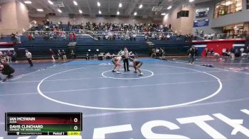 165 lbs Champ. Round 1 - Ian McSwain, Klein vs Davis Clinchard, Conroe The Woodlands