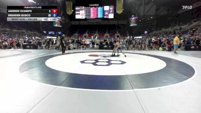 106 lbs Cons. Rd Of 64 - Andrew Ocampo, IL vs Brenden Bosco, OH