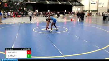 157 lbs Cons. Semi - Samajay Alboyd, Pratt Community College vs Cameron Graham, Nebraska