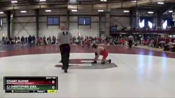 141 lbs Prelim - CJ Christopher Shea, Wesleyan University (Connecticut) vs Stuart Glover, Bridgewater State University