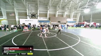 120 lbs Cons. Round 1 - Scott Miller, Park City vs Jarom Gappmayer, Brighton