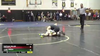 120 lbs Round 3 - Luke Green, Aurora vs Nathan Miller, NORDONIA, OH