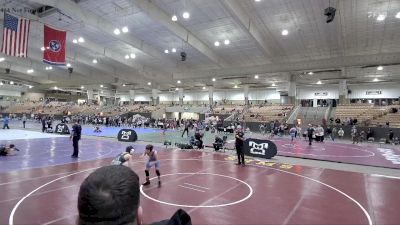 95 lbs Quarterfinal - Connor Belken, Lincoln County Youth Wrestling vs Zane Smith, MTTC