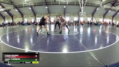 174 lbs Cons. Round 4 - Owen Turnbow, Albion vs Tyson Hoopes, Southern Virginia