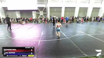 62 lbs Quarterfinal - Raymond Pina, AZ vs Luke Bostick, NV