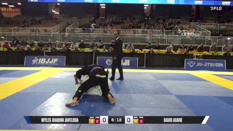 Davis Asare vs Myles Joaquin Javelosa 2025 Pan Jiu Jitsu IBJJF Championship