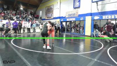 170 lbs Rr Rnd 1 - Blakelyn Minton, Broken Arrow Wrestling Club vs Arieaunna Ridge, Sperry Wrestling Club
