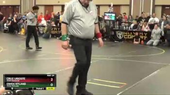 52 lbs Cons. Semi - Owen Nyland, Titan Pipeline vs Cruz Urioste, Team Donahoe