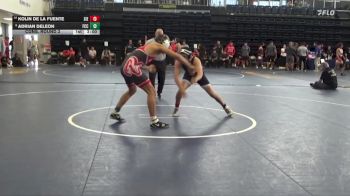 157 lbs Cons. Round 3 - Adrian Deleon, Fresno City College vs Kolin De La Fuente, Sierra College