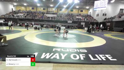 106 lbs Round Of 32 - Owen Bartoszek, Brunswick vs Joseph Drewry, Christian Brothers