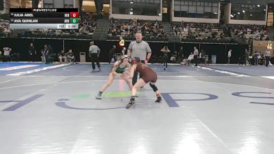 100 lbs Round 1 - Ava Quinlan, Arundel vs Julia Abel, Hereford