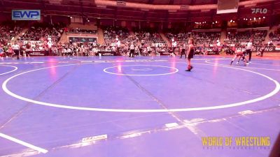 49 lbs Quarterfinal - Nixon Mendoza, MANTANONA-TC vs Major Greer, Siouxland Wrestling Academy