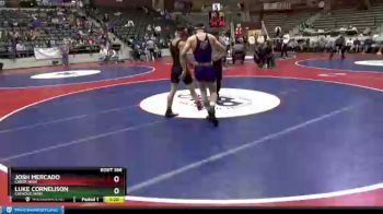 6 lbs Quarterfinal - Josh Mercado, Cabot High vs Luke Cornelison, Catholic High