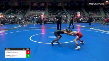58 lbs Semifinal - Chase Watkinson, Hammerin Hawks vs Bryson McQueen, Second To None