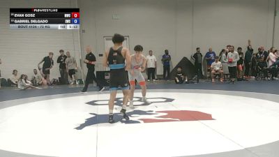 72 kg Champ. Rd Of 32 - Evan Gosz, Michigan Wrestling Club vs Gabriel Delgado, SOUTHWEST WRESTLING CLUB